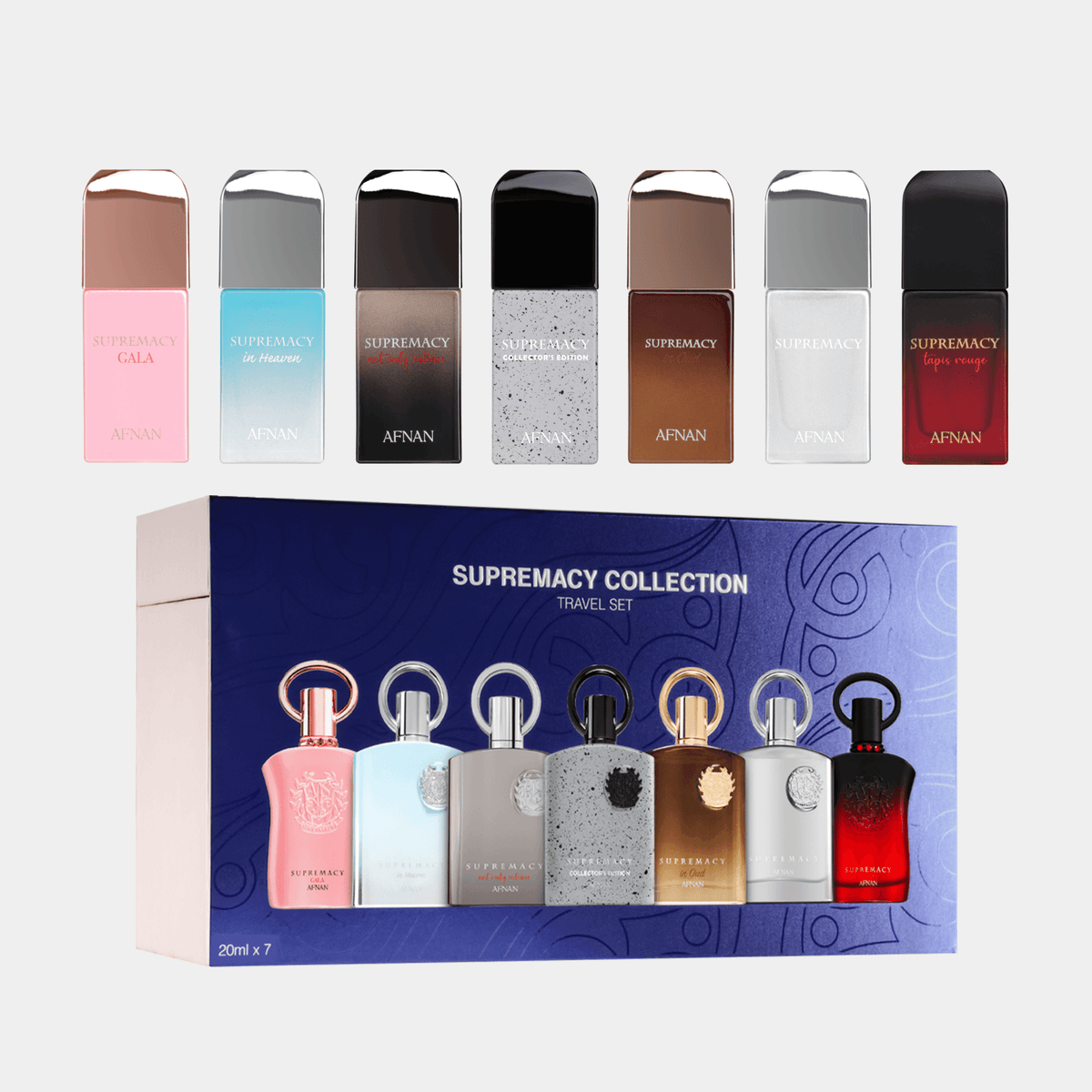 SUPREMACY COLLECTION TRAVEL SET 20ML (SET OF 7)